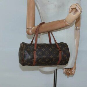 LOUIS VUITTON Monogram Papillon 26 Hand Bag
